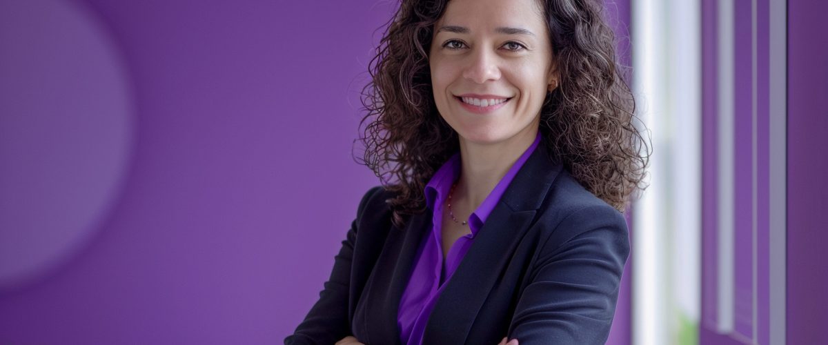 woman-with-her-arms-crossed-front-purple-wall